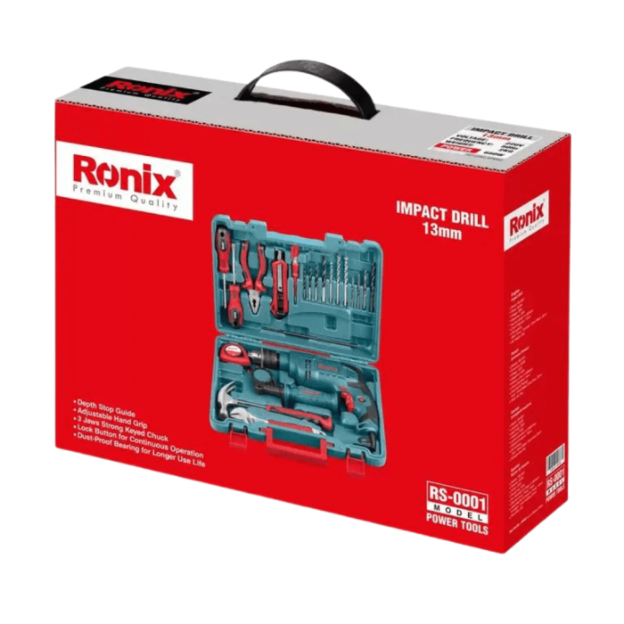 کیت دریل چکشی RONIX مدل RS-0001